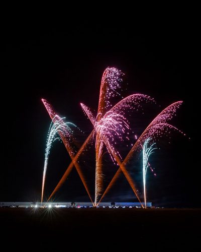 Feu d'artifice de Saint Denis de l'Hôtel