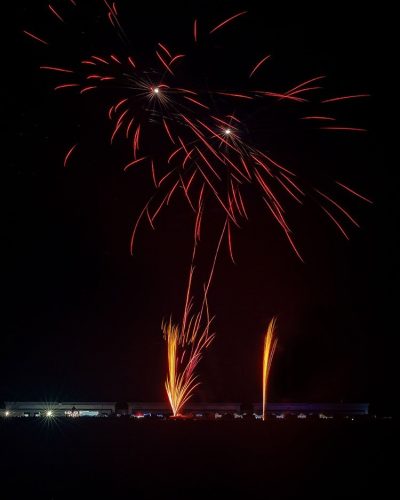 Feu d'artifice de Saint Denis de l'Hôtel