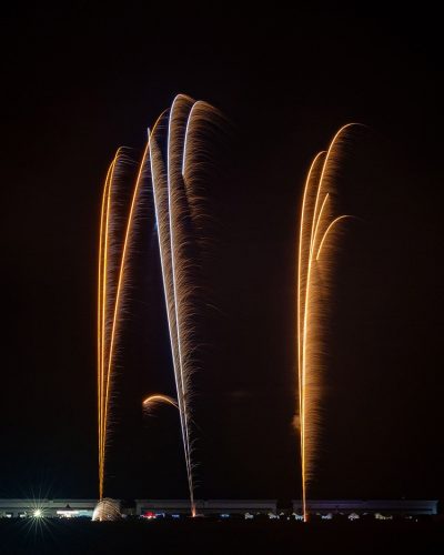 Feu d'artifice de Saint Denis de l'Hôtel