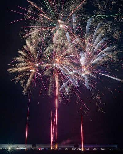 Feu d'artifice de Saint Denis de l'Hôtel
