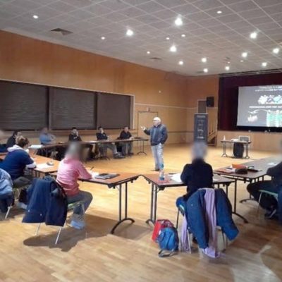 formation et mise en situation de la préparation pour le métier d'artificier