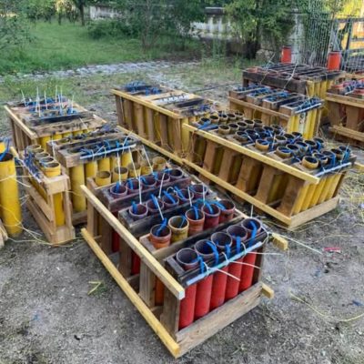 formation et mise en situation de la préparation pour le métier d'artificier