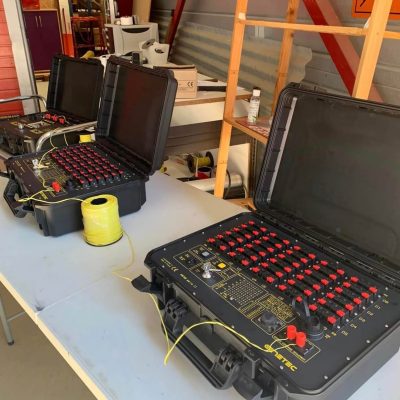 formation et mises en situation de la préparation pour le métier d'artificier